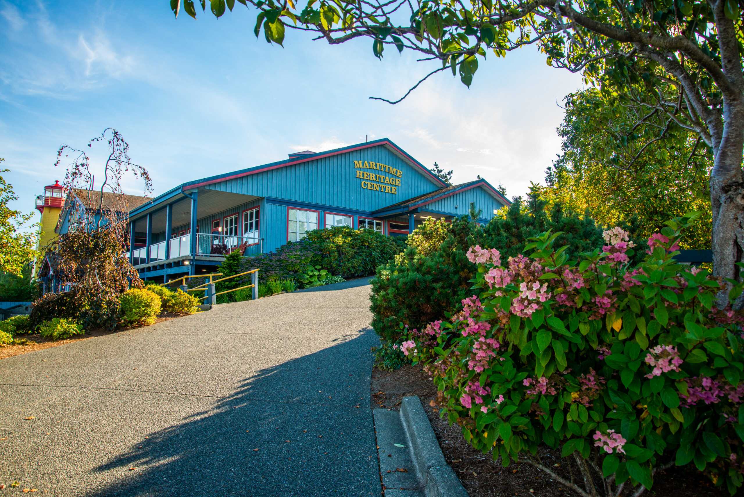 A view of the Maritime Heritage Centre